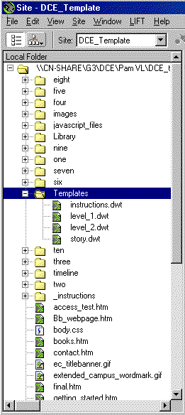 This site is designed with each page of level one and level two content available from any page in the site via the popup layer menus